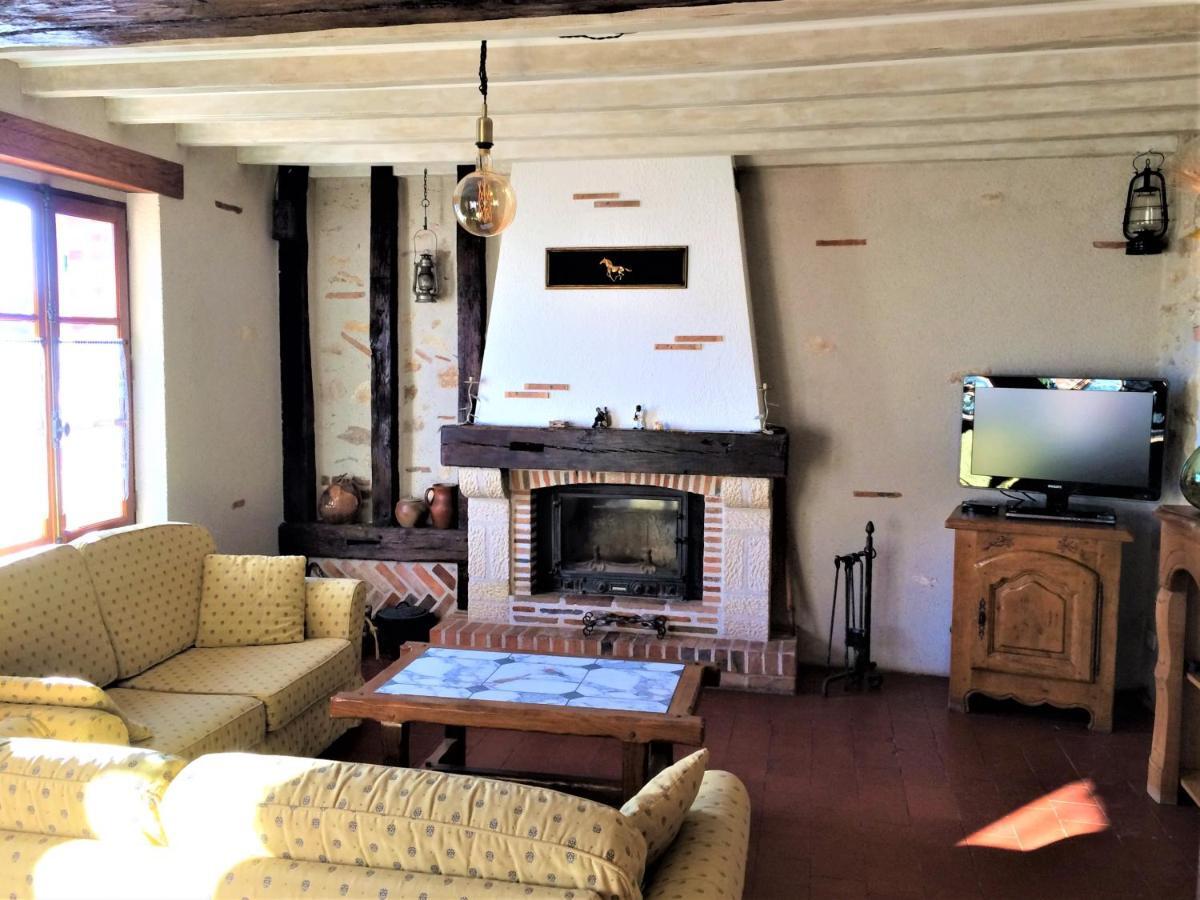 Gite De Sologne "Les Galoches" Dhuizon Exterior foto